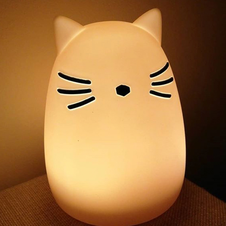 USB充電式動物夜燈 